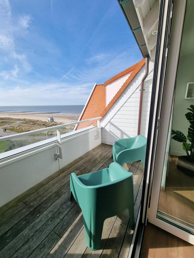 Penthouse Windkracht 10 Aan Het Strand Van Cadzand Εξωτερικό φωτογραφία