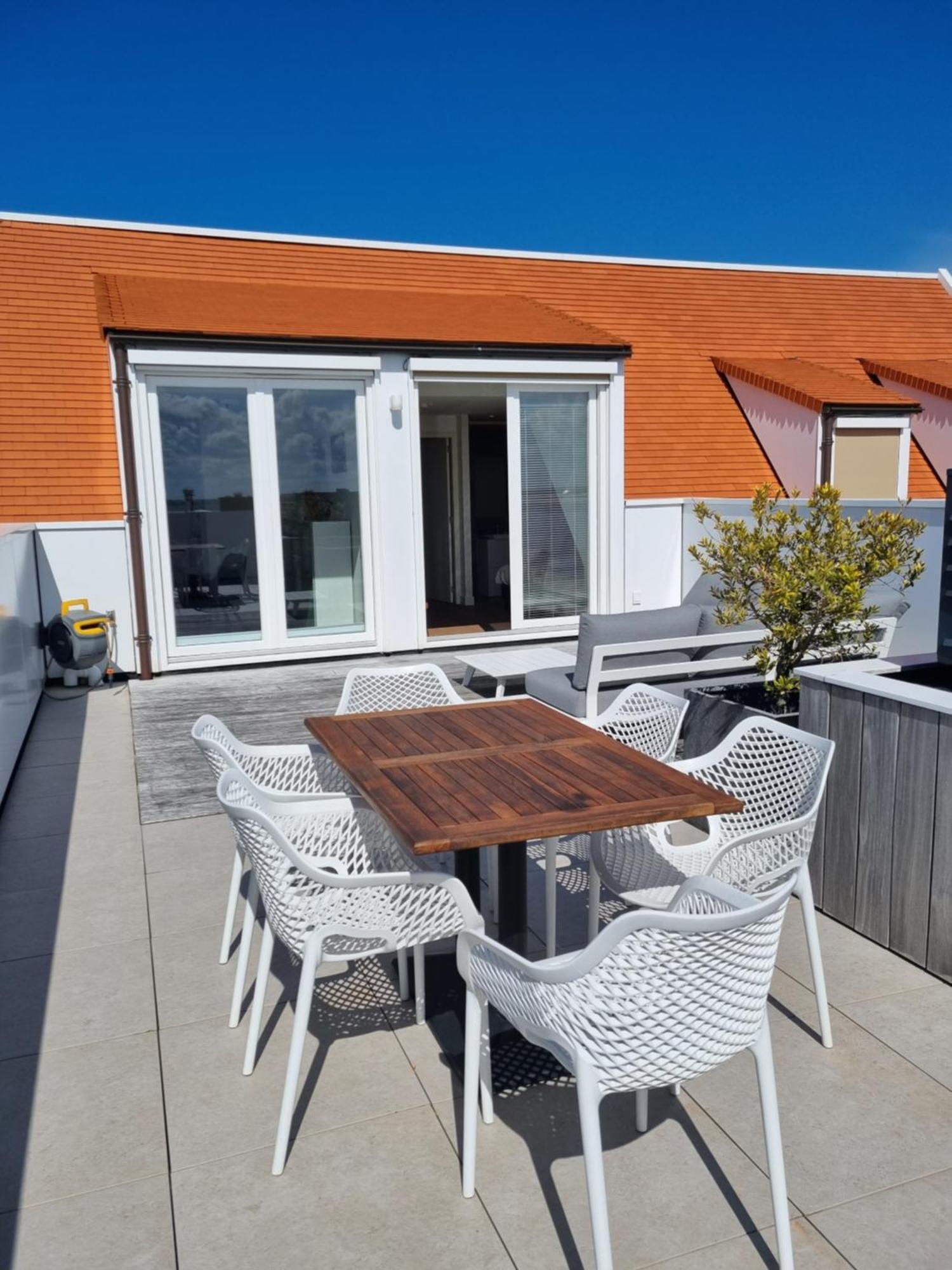 Penthouse Windkracht 10 Aan Het Strand Van Cadzand Δωμάτιο φωτογραφία