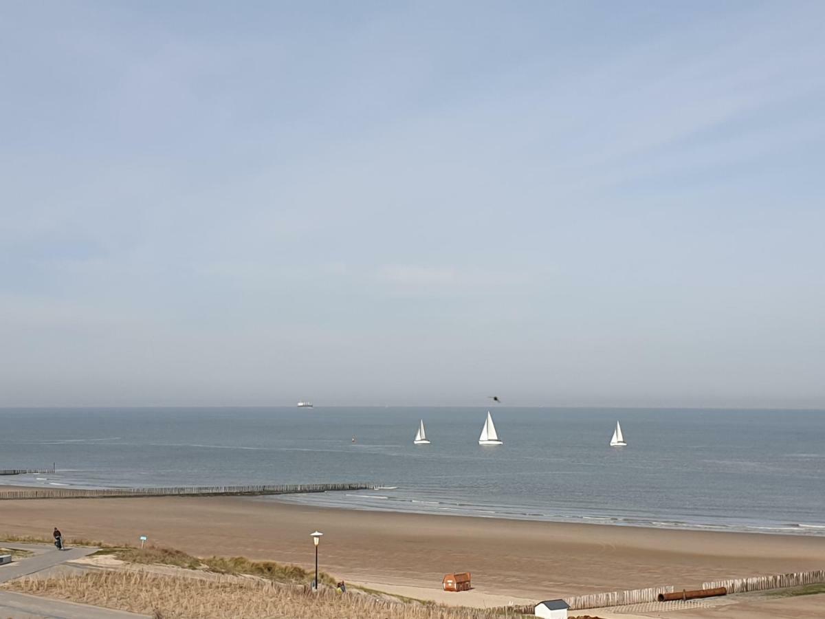 Penthouse Windkracht 10 Aan Het Strand Van Cadzand Εξωτερικό φωτογραφία